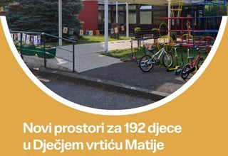 Na Knežiiji uskoro dvostruko više mjesta u gradskom vrtiću