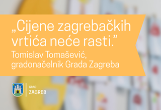 Gradonačelnik Tomašević: Cijene zagrebačkih vrtića neće rasti