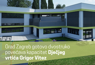 Kreće dogradnja vrtića na Vrbanima - gotovo dvostruko više mjesta