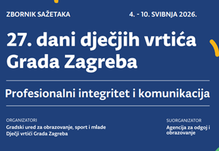 Zbornik sažetaka 27. Dana dječjih vrtića