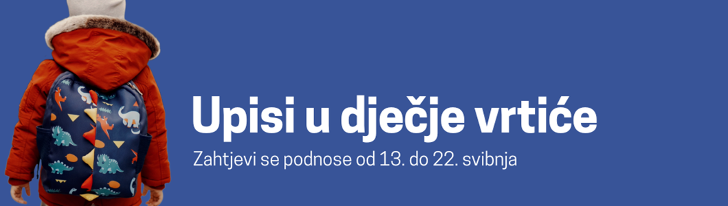Upisi u gradske vrtiće, ped. god. 2026./2027.